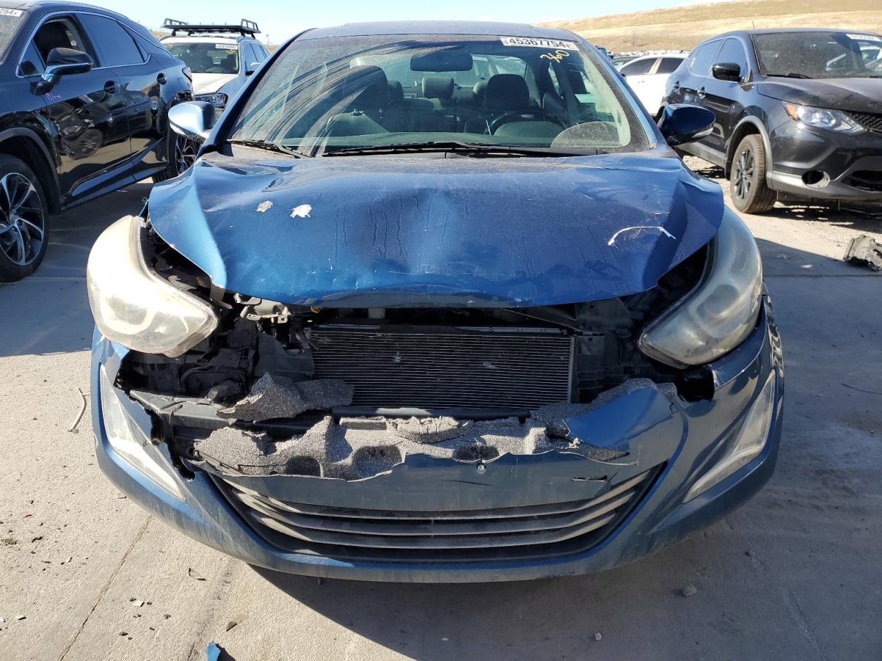 KMHDH4AH8EU044300 2014 Hyundai Elantra Se