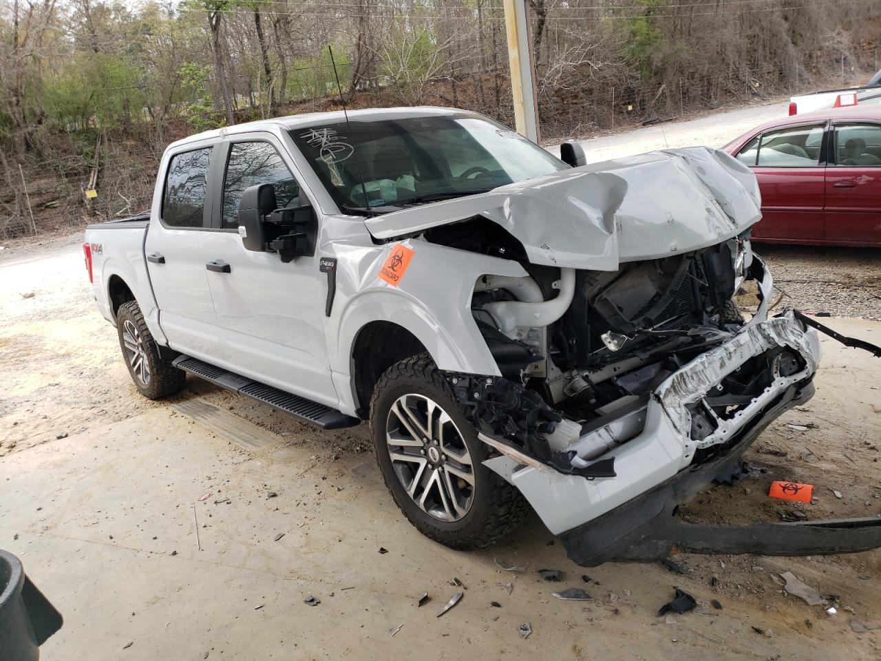 VIN: 1FTFW1E81MKE62493 2021 FORD F-150