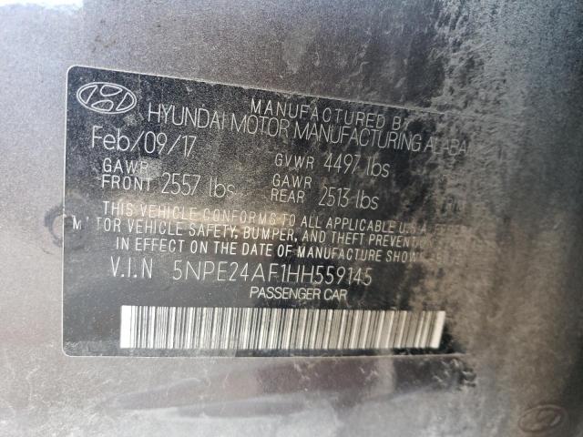 2017 HYUNDAI SONATA SE - 5NPE24AF1HH559145