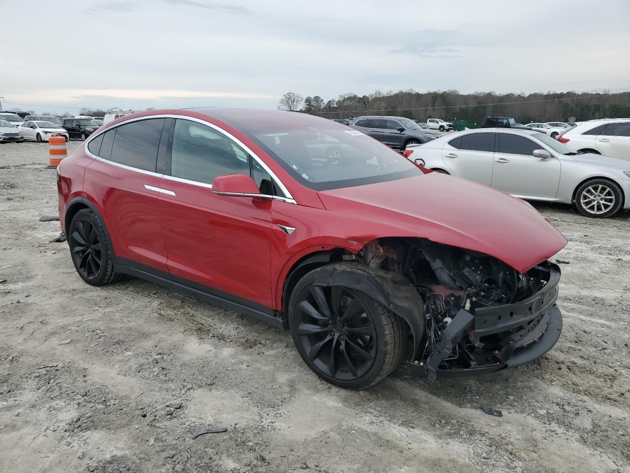 2020 Tesla Model X vin: 5YJXCBE22LF234383