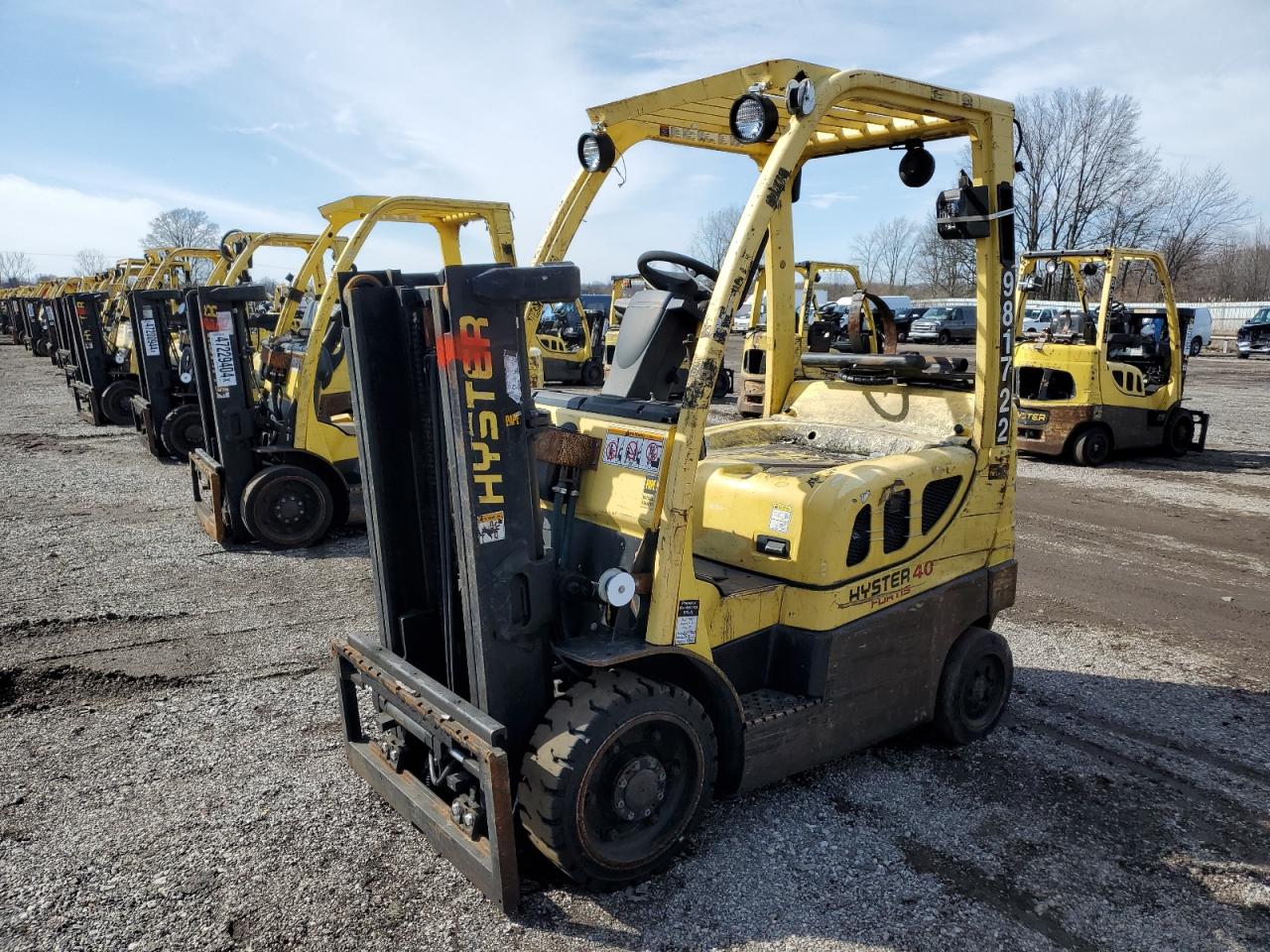 Lot #3242791946 2006 HYST FORKLIFT