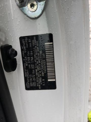 2013 Hyundai Veloster VIN: KMHTC6ADXDU177786 Lot: 45316144