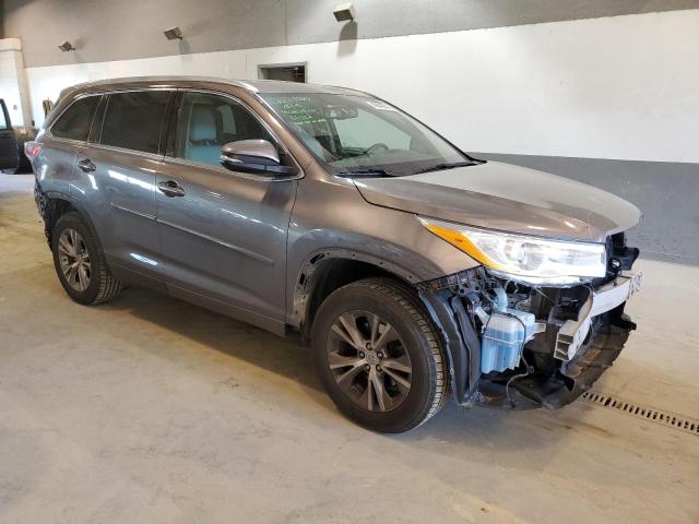 VIN 5TDJKRFH0ES054418 2014 Toyota Highlander, Xle no.4