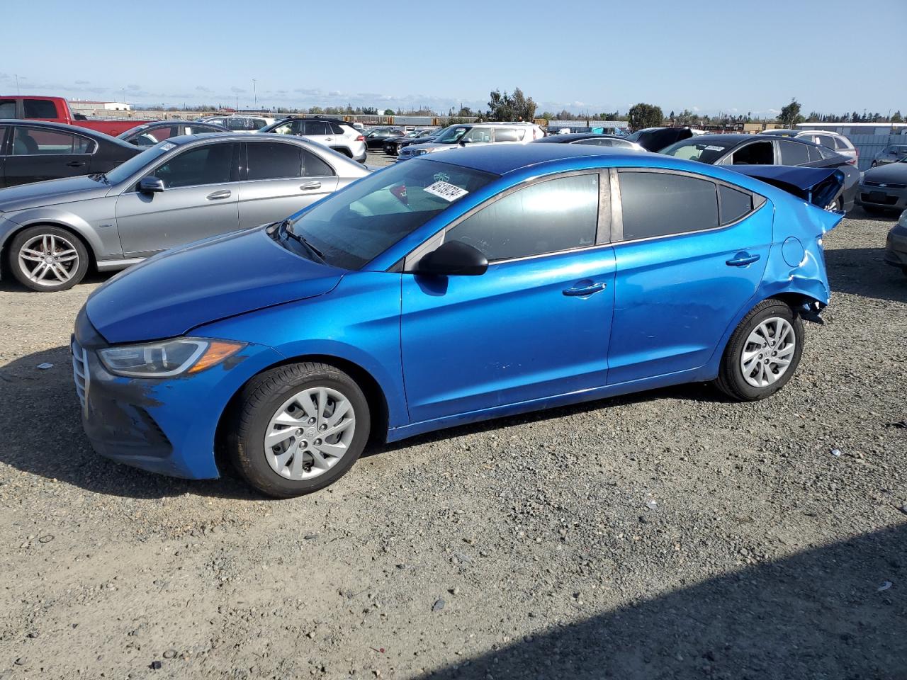 2018 Hyundai Elantra Se vin: KMHD74LF9JU581279