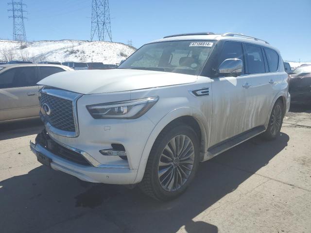 Lot #2508448959 2021 INFINITI QX80 SENSO salvage car