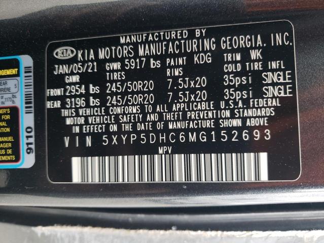 2021 KIA TELLURIDE - 5XYP5DHC6MG152693