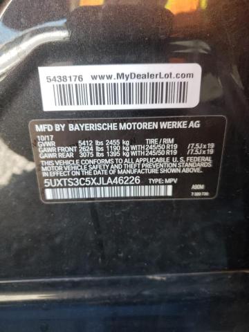 2018 BMW X3 XDRIVEM - 5UXTS3C5XJLA46226