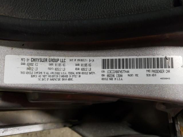 2015 CHRYSLER 200 LIMITE - 1C3CCCAB6FN577444