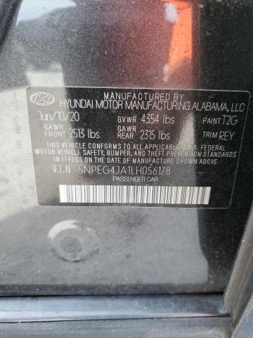 2020 HYUNDAI SONATA SE - 5NPEG4JA1LH056178