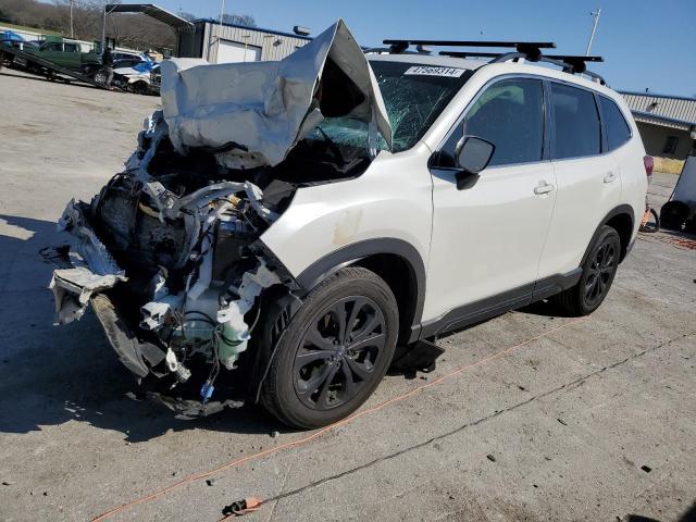 Lot #2492282026 2020 SUBARU FORESTER T salvage car