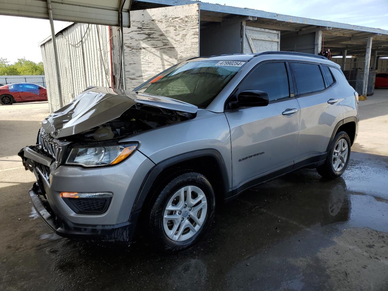 2018 Jeep Compass Sport vin: 3C4NJCAB3JT287004