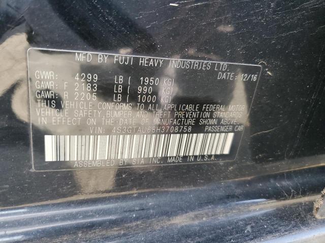 2017 SUBARU IMPREZA LI - 4S3GTAU68H3708758