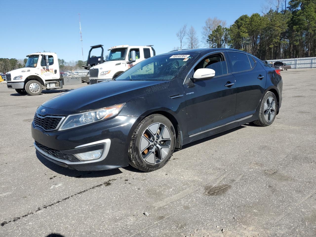 2013 Kia Optima Hybrid vin: KNAGM4ADXD5041852