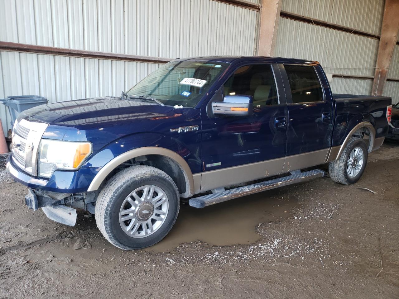 1FTFW1CT6CFA70639 2012 Ford F150 Supercrew