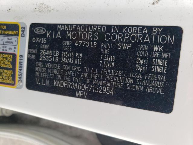 2017 KIA SPORTAGE S - KNDPR3A60H7152954