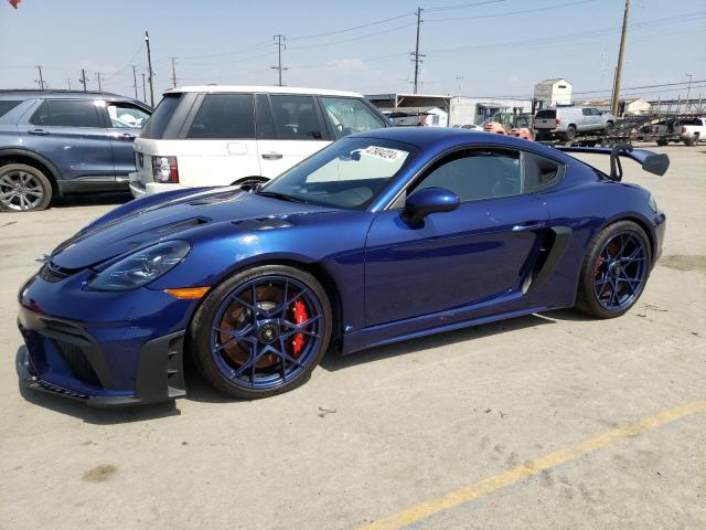 Lot #2411558188 2024 PORSCHE CAYMAN GT4 salvage car