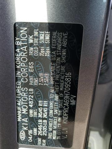 2017 KIA SPORTAGE S - KNDPRCA69H7095816