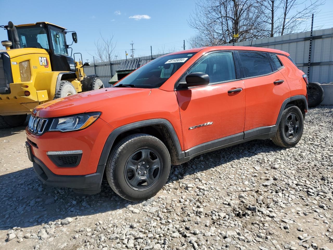 3C4NJCAB0MT545922 2021 Jeep Compass Sport