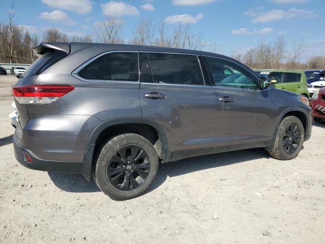 TOYOTA HIGHLANDER 2019 gray  gas 5TDBZRFH5KS722273 photo #4