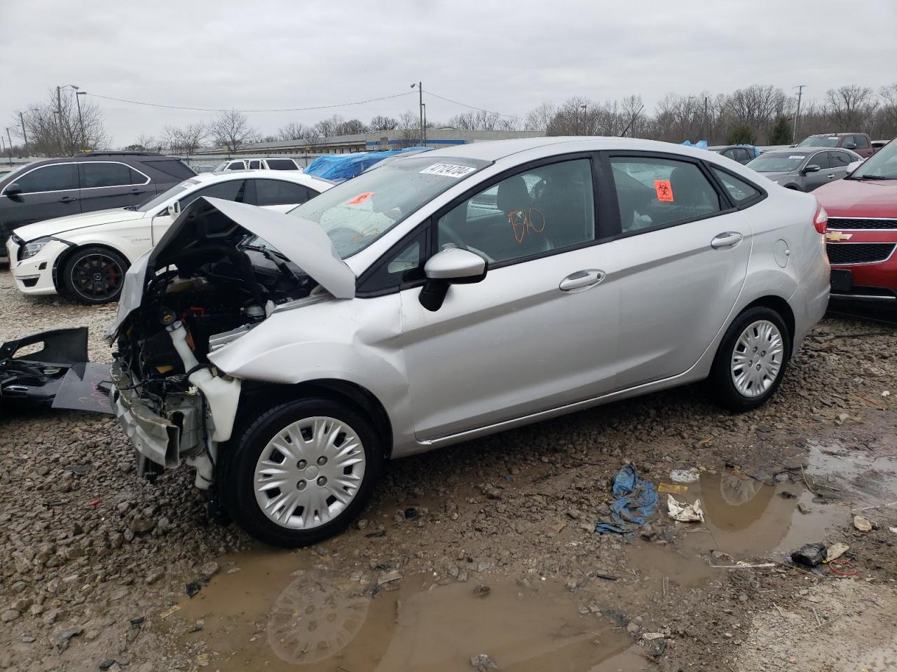 2016 Ford Fiesta S vin: 3FADP4AJ1GM133410