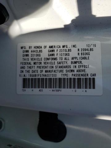 2017 Acura Tlx Tech VIN: 19UUB1F57HA007300 Lot: 48791704