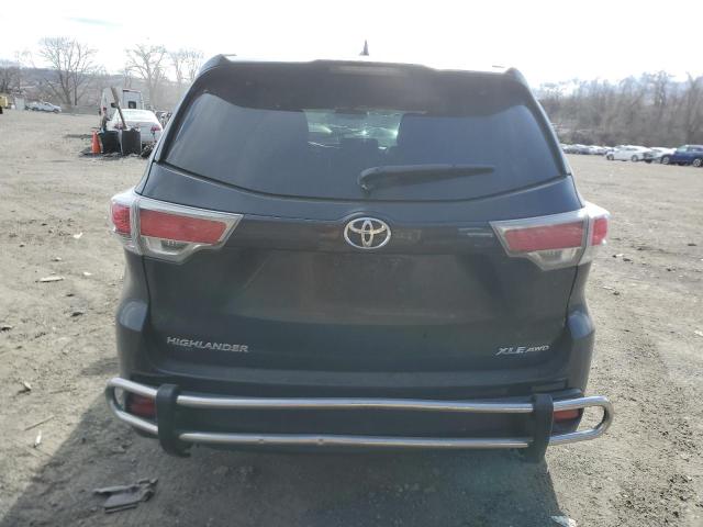 VIN 5TDJKRFHXFS115730 2015 Toyota Highlander, Xle no.6