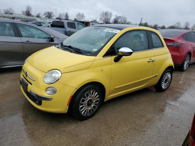 Lot #2473556189 2012 FIAT 500 LOUNGE salvage car