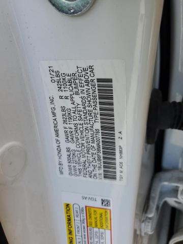 2021 ACURA TLX TECH A - 19UUB6F58MA007765