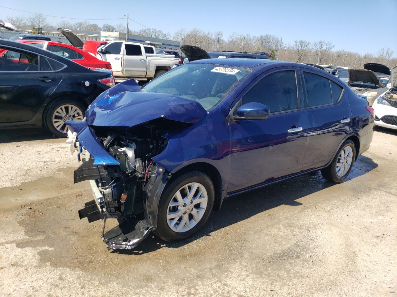 Lot #2874458811 2019 NISSAN VERSA S