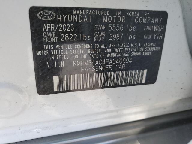 2023 HYUNDAI IONIQ 6 SE - KMHM34AC4PA040994