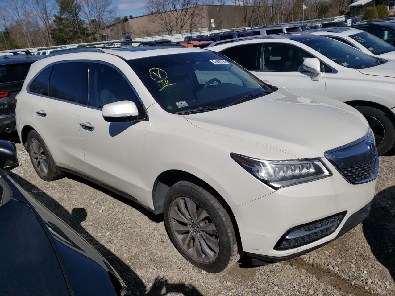 5FRYD4H40EB033223 2014 Acura Mdx Technology