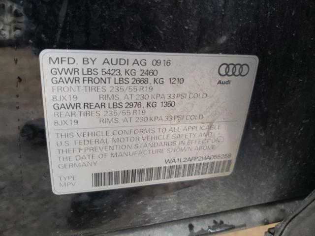 VIN WA1L2AFP2HA055258 2017 Audi Q5, Premium Plus no.13