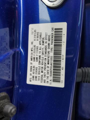 2018 ACURA TLX TECH+A - 19UUB2F60JA010950