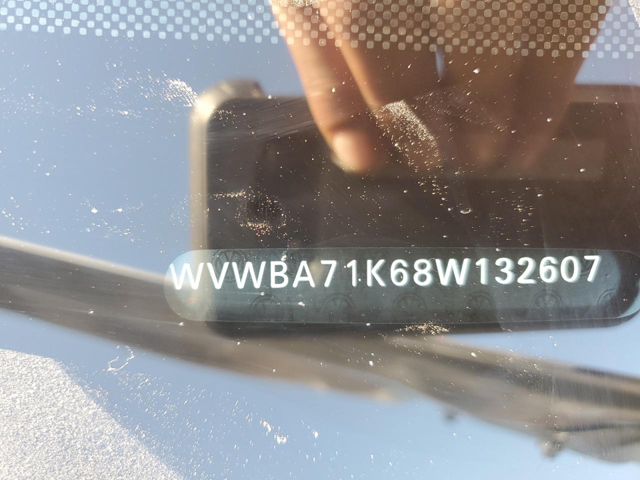 WVWBA71K68W132607 2008 Volkswagen Rabbit