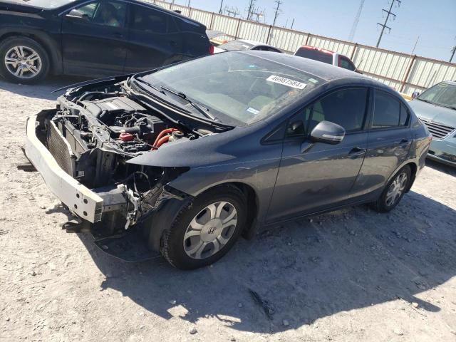 2012 Honda Civic Hybrid VIN: JHMFB4F25CS005044 Lot: 46987584