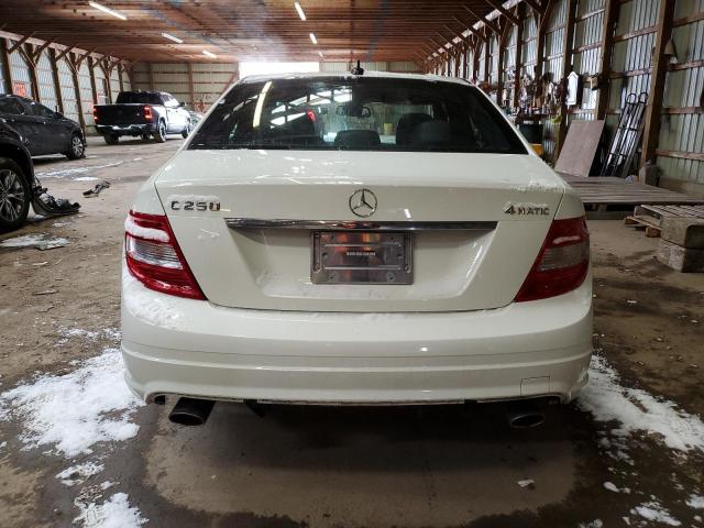 2011 Mercedes-Benz C 250 4Matic VIN: WDDGF8FB7BF584312 Lot: 47480624