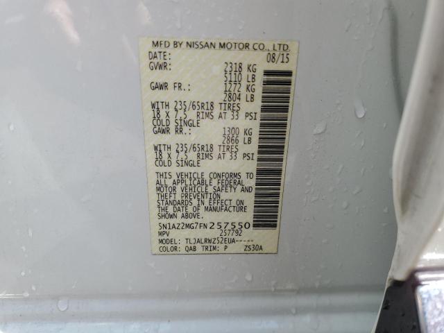 2015 NISSAN MURANO S - 5N1AZ2MG7FN257550