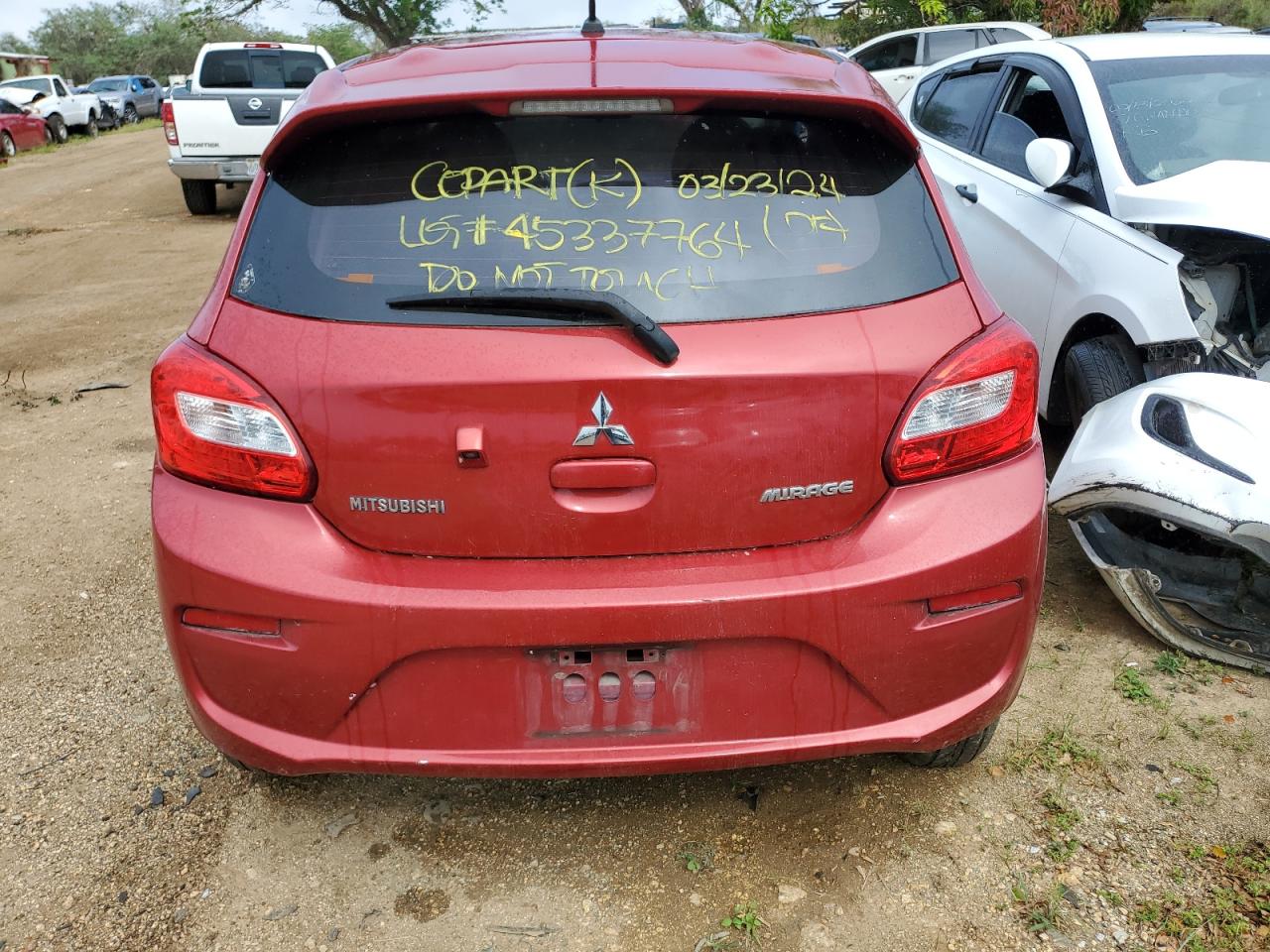 ML32A3HJ7KH010827 2019 Mitsubishi Mirage Es