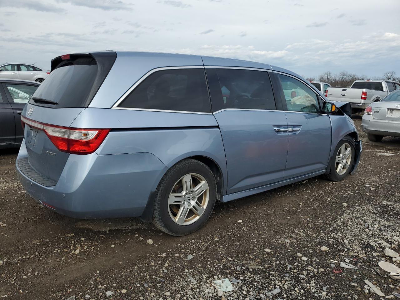 5FNRL5H90BB074165 2011 Honda Odyssey Touring