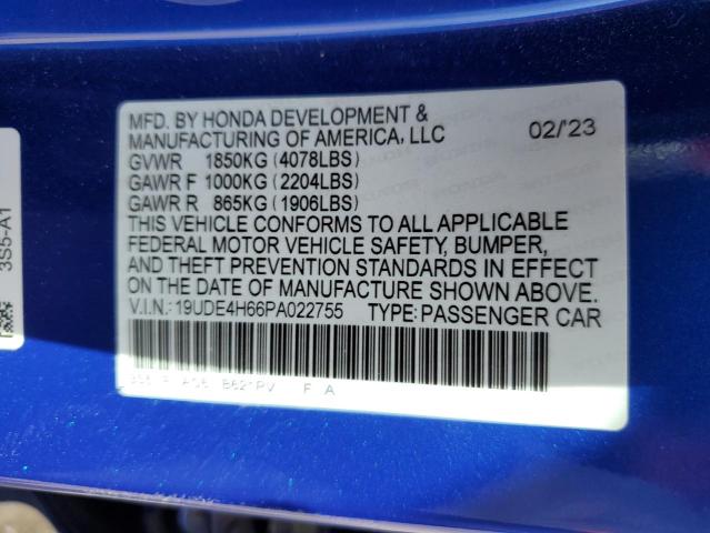 2023 ACURA INTEGRA 19UDE4H66PA022755