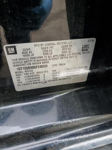 2016 GMC SIERRA K25 - 1GT12UE88GF248590
