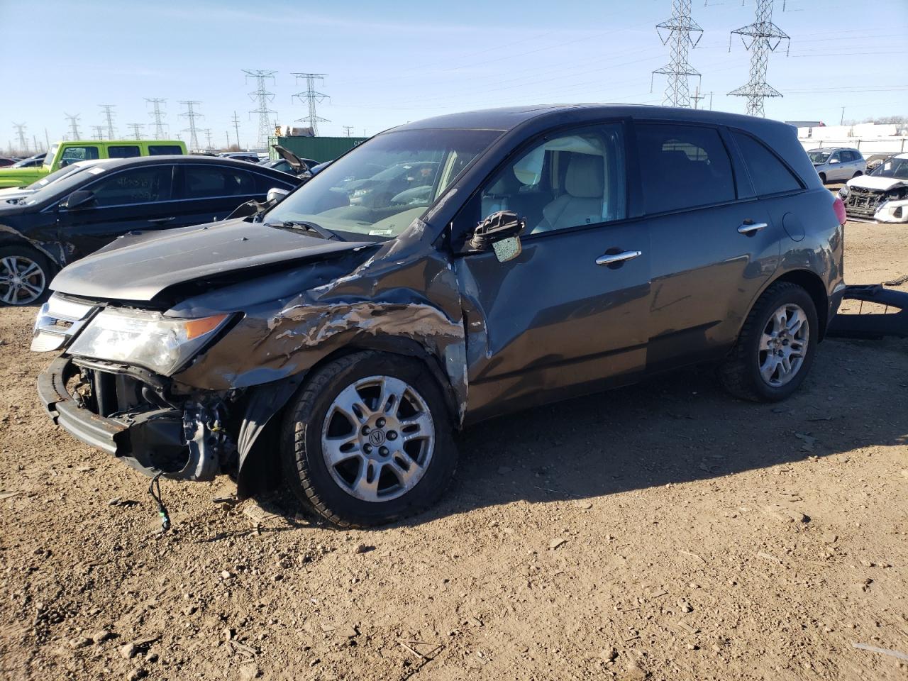 2HNYD283X7H527545 2007 Acura Mdx Technology