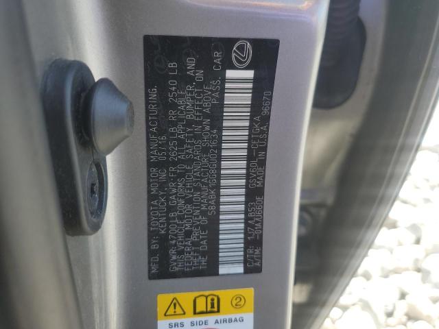 2016 LEXUS ES350 58ABK1GG8GU021634