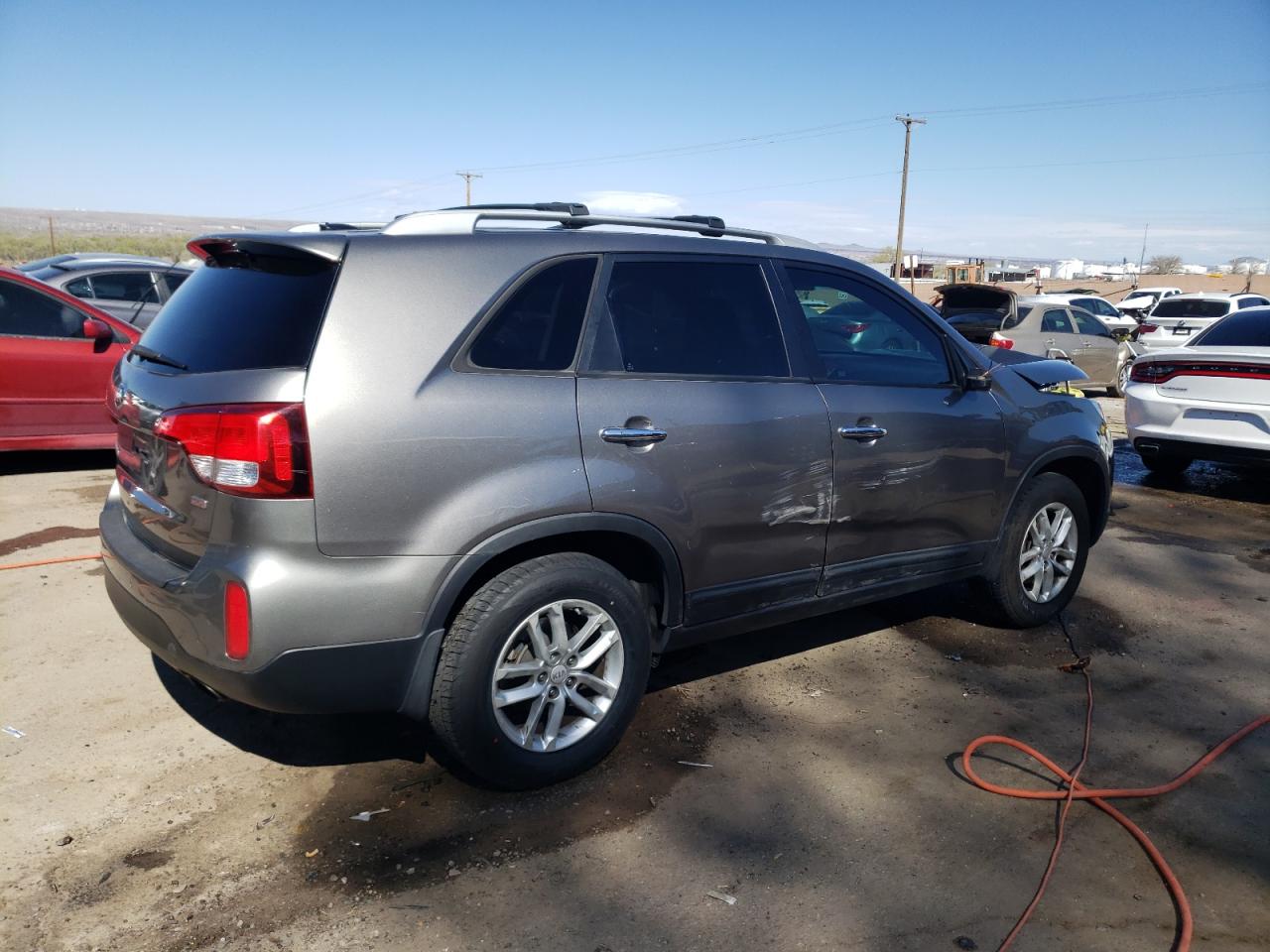 5XYKT3A6XEG448154 2014 Kia Sorento Lx