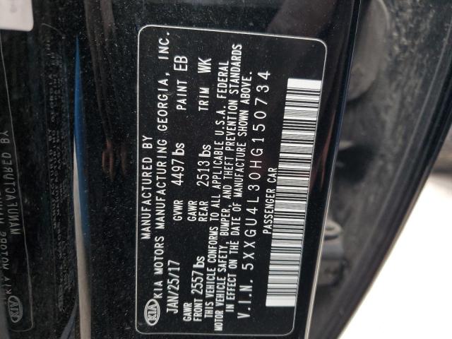 2017 Kia Optima Ex VIN: 5XXGU4L30HG150734 Lot: 45628434