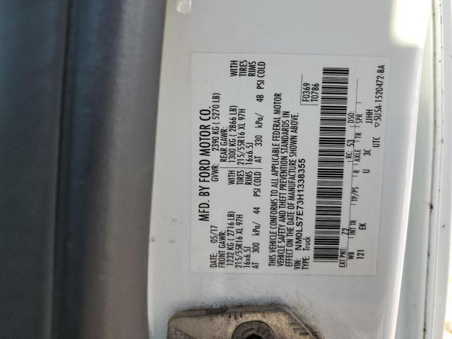 NM0LS7E73H1338355 | 2017 Ford transit connect xl