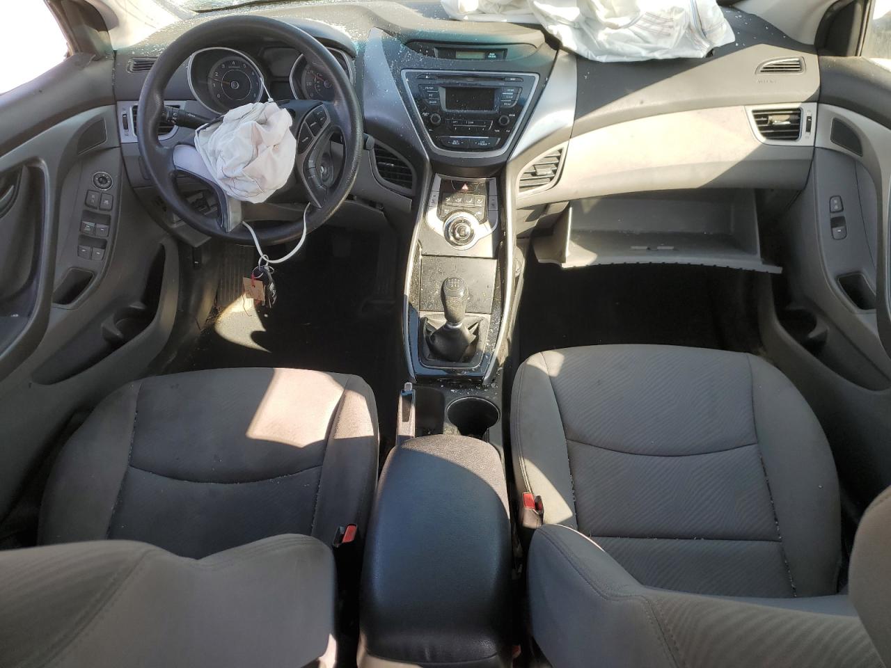 KMHDH4AE2DU732572 2013 Hyundai Elantra Gls