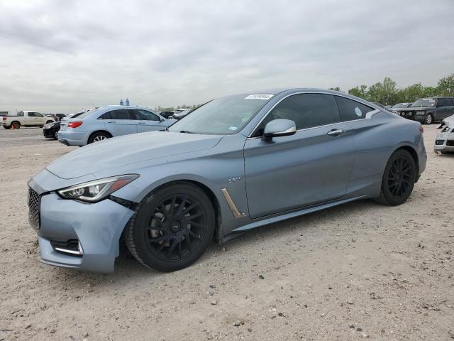 Lot #2426046210 2018 INFINITI Q60 LUXE 3 salvage car