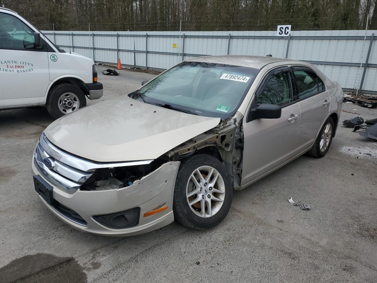 3FAHP0GA7AR254812 2010 Ford Fusion S