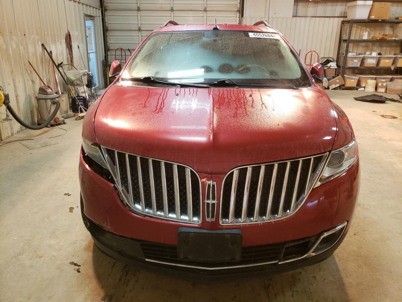 2012 Lincoln Mkx vin: 2LMDJ6JKXCBL19278